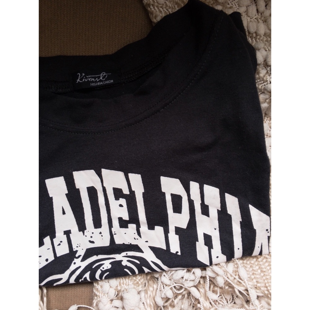 Philadelphia Tiger Crop Top